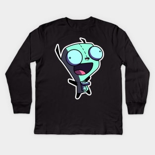 HAPPY GIR Kids Long Sleeve T-Shirt